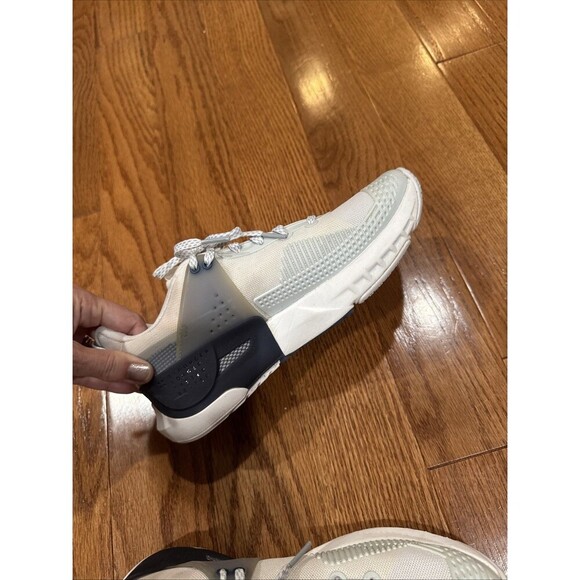 Under Armour HOVR APEX Running Shoes Womens Size 7.5 White Gray - Picture 3 of 8